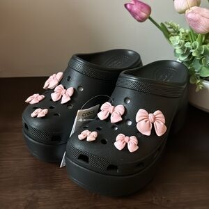 Crocs Siren Clog, Black pink Color size 9